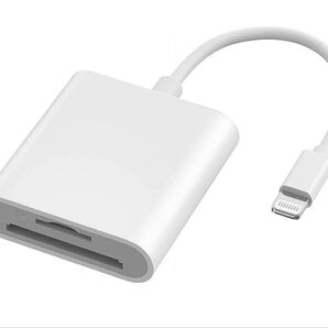 iphone sdカードリーダー 2in1