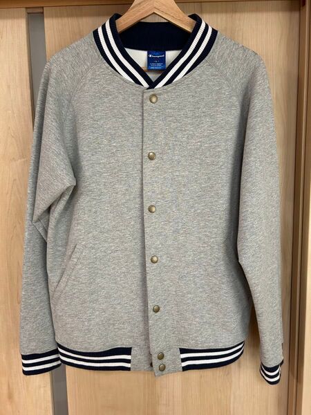 Champion スタジャン グレー L