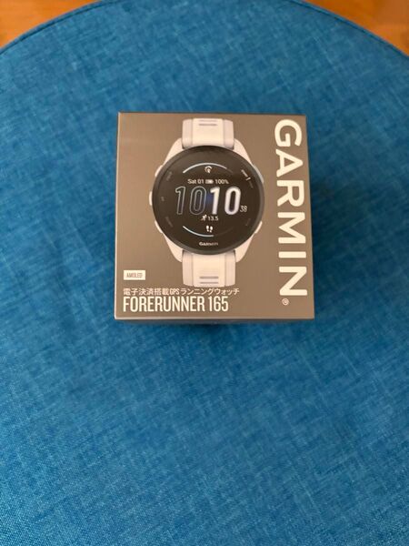 新品 Forerunner 165 WhiteGray 010-02863-81スマートウォッチ