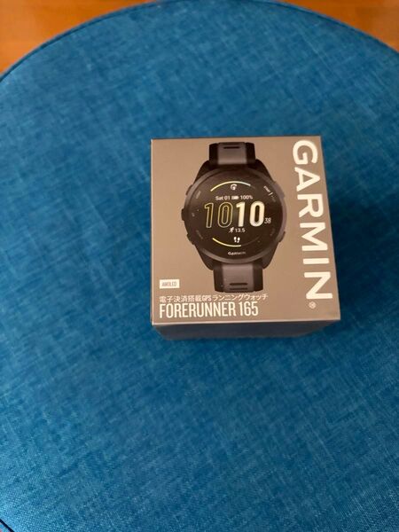 新品 Forerunner 165 BlackGray 010-02863-80 スマートウォッチ