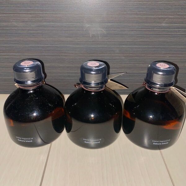 無印良品 インテリアフレグランスオイル さくらブレンド200ml×3個セット