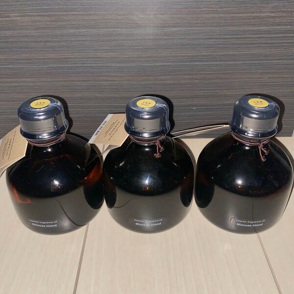 無印良品 インテリアフレグランスオイル ミモザブレンド200ml×3個セット