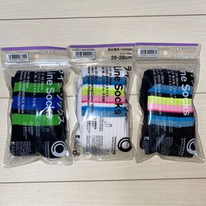 ファミリーマート ファミマ ラインソックス 紳士ソックス 25-28cm