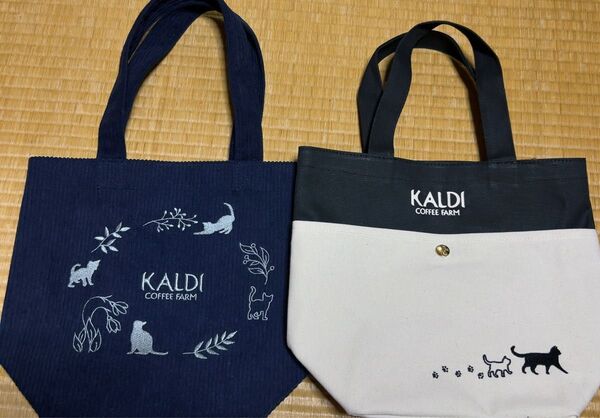 カルディ ネコの日バッグ トートバッグ KALDI