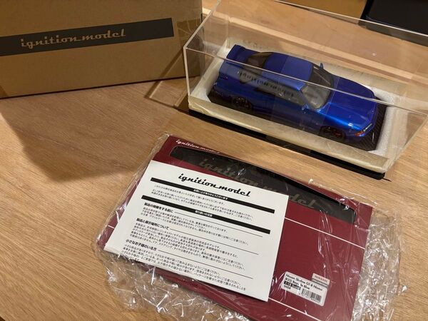 ignition model Nissan Skyline GT-R (R32) Blue IG0604 1/18 希少 限定品