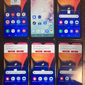 Galaxy A20 (SC-02M) SIMロック解除済み6台セット