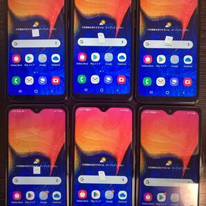 Galaxy A20 (SC-02M) SIMロック解除済み6台セット