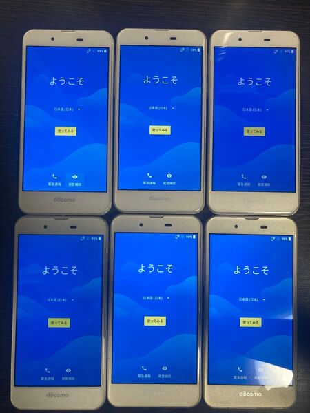 Aquos Ever SH-02J 6台セット