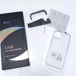 iPhone14pro MAX用クリアケース ガラスフィルム付き iPhone カバー ケース