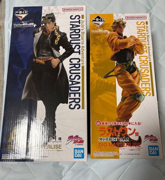 ジョジョの奇妙な冒険 一番くじ STARDUST CRUSADERS+ A賞 空条承太郎 ラストワン賞 DIO フィギュア セット