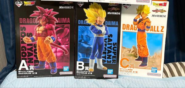 ドラゴンボール 一番くじ VSオムニバスCROSS A賞 B賞 C賞 フィギュア セット