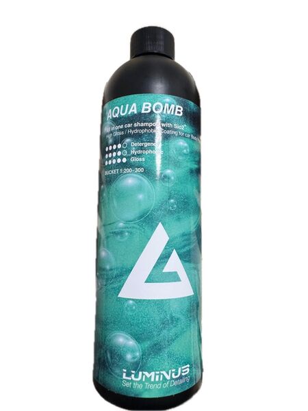 LUMINUS AQUA BOMB カーシャンプー コーティング剤配合