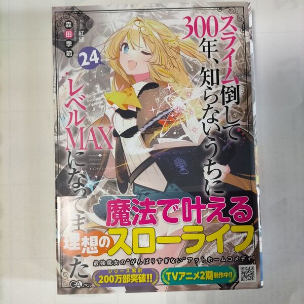 スライム倒して300年、知らないうちにレベルMAXになってました 24 (GAノベル) 森田季節/著
