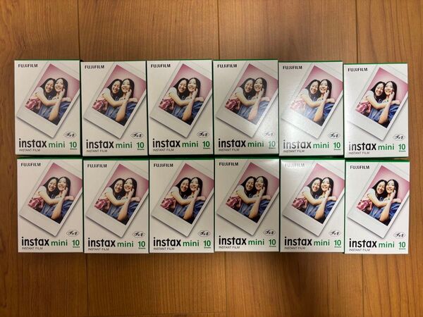 【新品未開封】チェキ フジフィルム instax mini 10枚12個 instax mini jp1 ゆうパケットプラスで発送