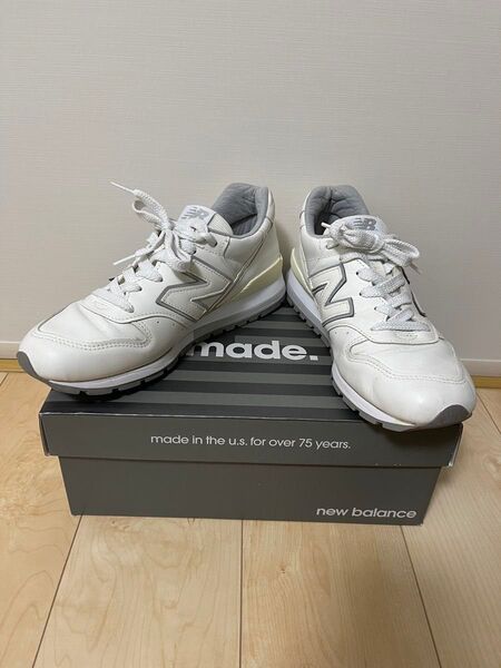 New Balance M996MUB ニューバランス M996 メイドインU.S.A MUB ホワイト×グレー アメリカ製