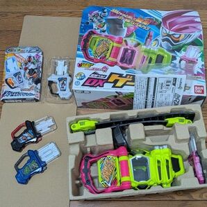 ※※ちょっと訳あり※※《仮面ライダー変身ベルト》+《別売りアイテム…ガシャット③点》セット