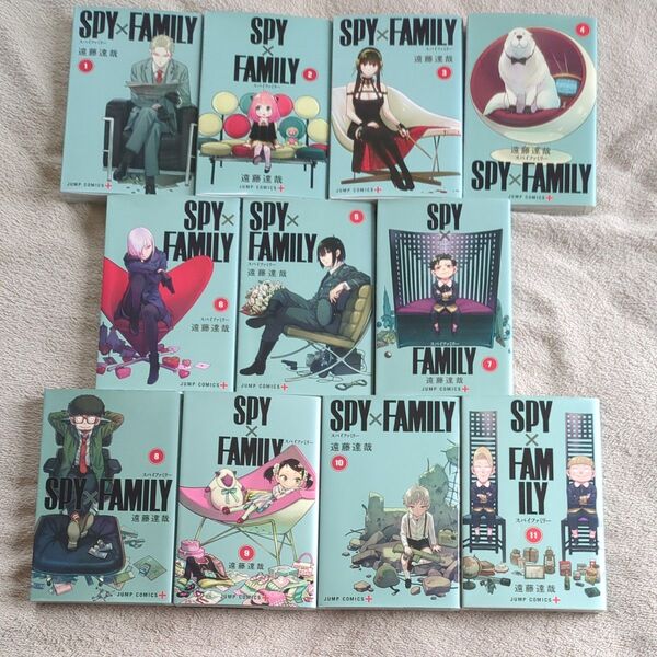SPY×FAMILY スパイファミリー 漫画 1〜11巻セット