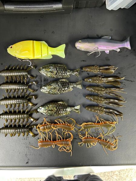バス釣り ワームまとめ売り ギルフラットスイマー ギルフラット おさかなスイマー svsb ドライブビーバー big2way