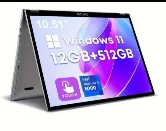 【11インチ重量1kg以下タッチ画面】12GB512GBSSD MiniBook X 2-in-1Windows 11