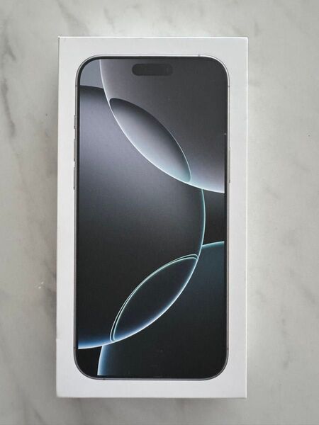 新品未開封 iPhone16 Pro Max ホワイトチタニウム SIMフリー Apple