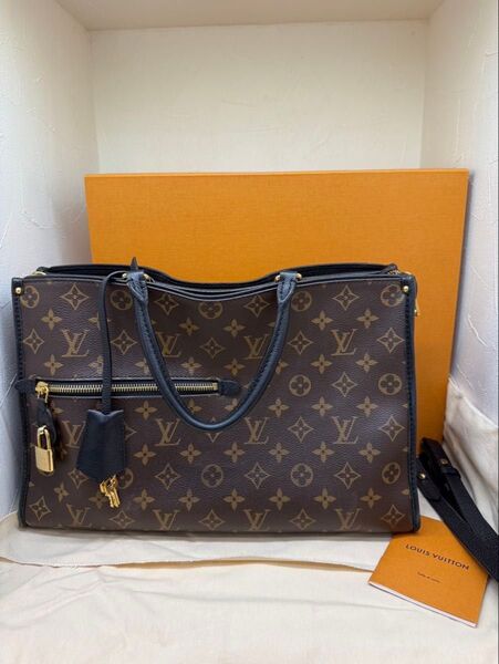 LOUISVUITTON ルイヴィトン パンクールPM M43434 モノグラム マリーヌ 2wayハンドバッグ トートバッグ