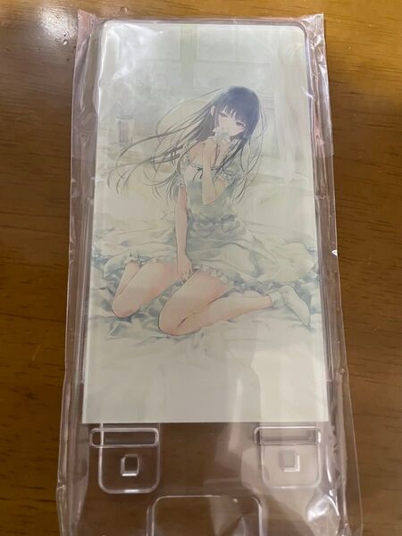 FLOWERS 白羽蘇芳 スマホスタンド 杉菜水姫 Innocent Grey スギナミキ