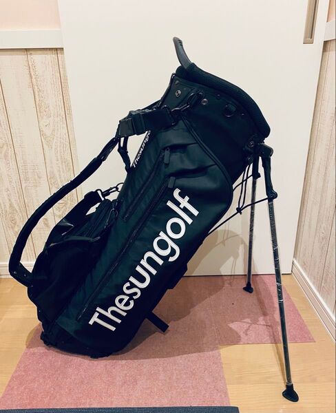 新品♪ The sun golf キャディバッグ スタンド式