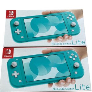 Nintendo Switch Lite ターコイズブルー 新品未使用品 2台セット ニンテンドースイッチライト