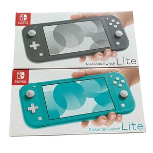 Nintendo Switch Lite ターコイズブルー グレー 新品未使用品