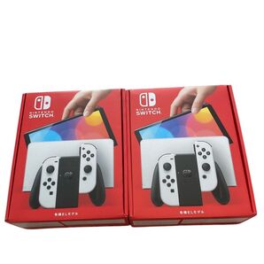 Nintendo Switch 有機ELモデル ホワイト 新品未使用品 2台セット ⑦⑧