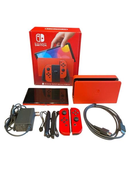 Nintendo Switch 有機ELモデル マリオレッド 動作確認済み