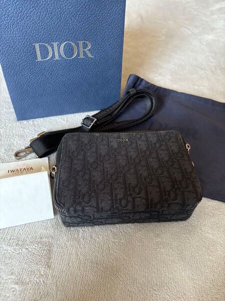 〔付属品完備!!〕早い者勝ち DIOR ディオール ショルダーバッグ メンズ