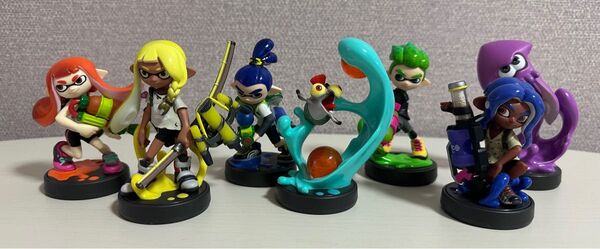 スプラトゥーン amiibo 7体セット