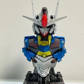 MSメカニカルバスト03 ガンダムエアリアル メタリック塗装完成品