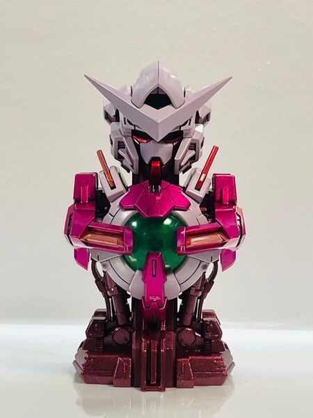 MSメカニカルバスト ガンダムエクシアトランザムカラー塗装完成品