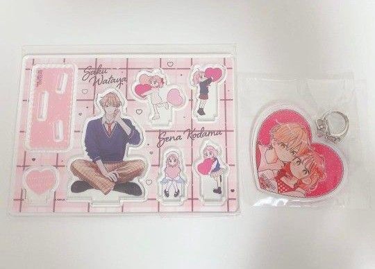 不可抗力のアイラブユー アクリルキーホルダー アクリルスタンド