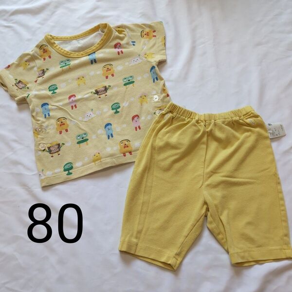 ベビーパジャマ 80 ユニクロ 半袖パジャマ パジャマ UNIQLO こども服