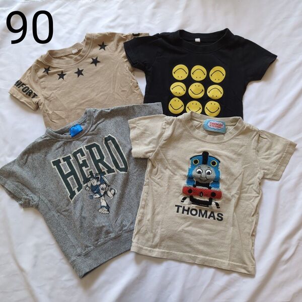 半袖 トップス 90 ベビー服 子ども服 キッズ服 トイ・ストーリー トーマス 男の子 Tシャツ 半袖Tシャツ