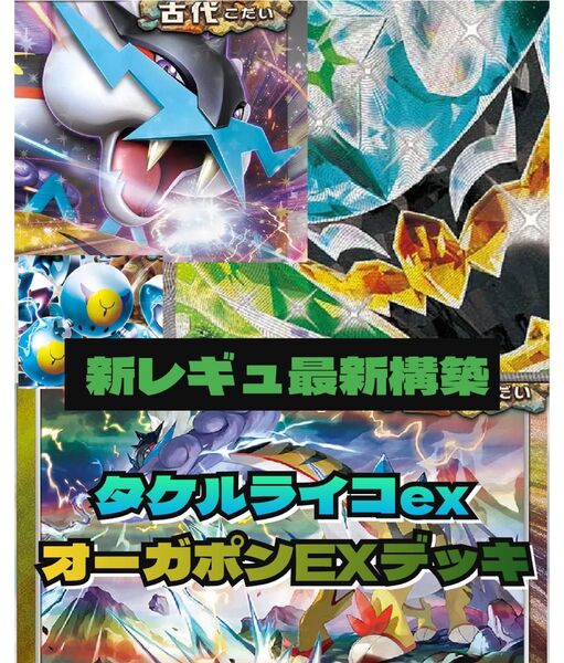 レギュ落ち無し タケルライコ タケルポン 構築済みデッキ ポケモンカード 最安値