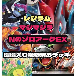 【シティリーグ入賞】Nのゾロアーク 構築済デッキ ガチ構築 郵便局持ち込み