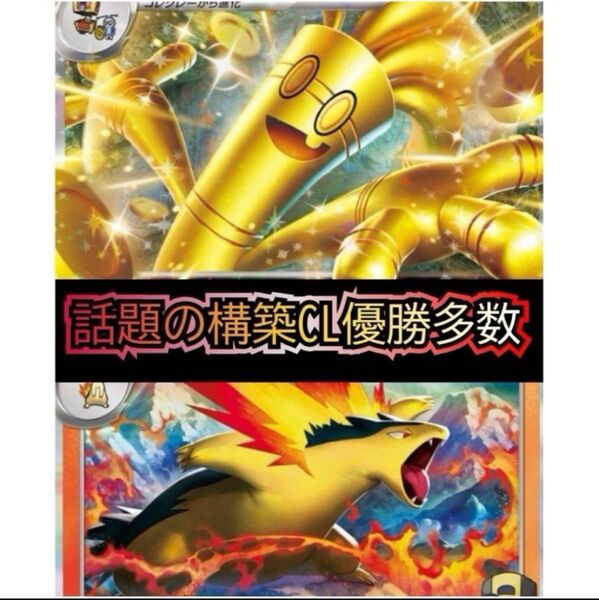 ヒビキのバクフーン サーフゴーex 構築済みデッキ 激安限定一点