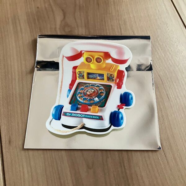 大倉トーイ ステッカー シール ロボットでんわ 限定品
