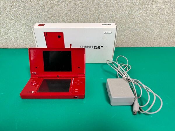 【正常動作品】ニンテンドー DSi レッド 本体+充電器+外箱付き