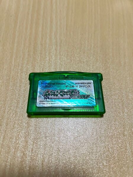 【動作確認済】ポケットモンスター エメラルド ゲームボーイアドバンス(GBA)