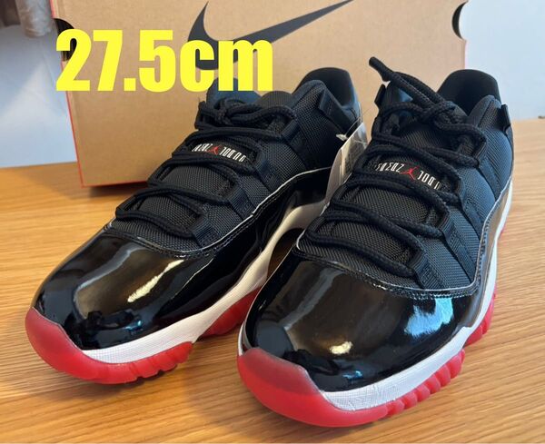 Nike Air Jordan 11 Retro Low "Bred" 2025 27.5