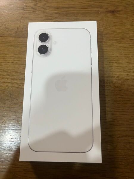 iPhone16 plus SIMフリー 128G White 極美品