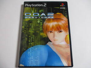 PS2 デッドオアアライブ2 ハードコア 箱・説明書付 プレイステーション2