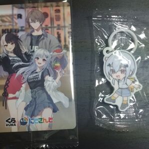 にじさんじ くら寿司コラボ 葉加瀬冬雪 めじるしチャーム コラボ商品特典カード