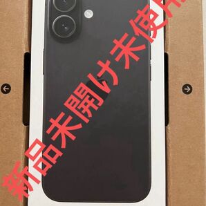 新品未開け未使用!早い者勝ち! Apple iPhone 16 ブラック SIMフリー128GB, 一括購入残債無し,メーカー保証