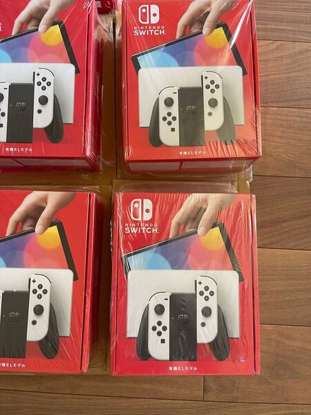 新品未開け未使用 Nintendo Switch 有機ELモデル ホワイト 1個 シュリンク付き 納品書付き
